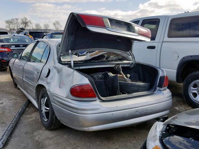 1G4HP52K54U161593 - 2004 BUICK LESABRE CU SILVER photo 3