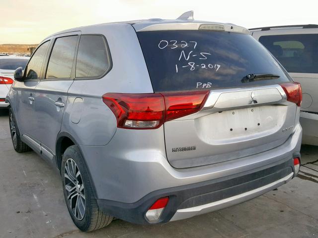 JA4AD2A31HZ034799 - 2017 MITSUBISHI OUTLANDER SILVER photo 3