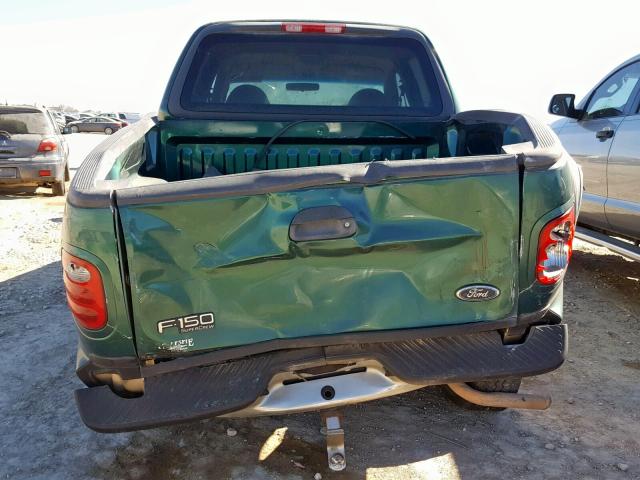 1FTRW08L71KE11860 - 2001 FORD F150 SUPER GREEN photo 9