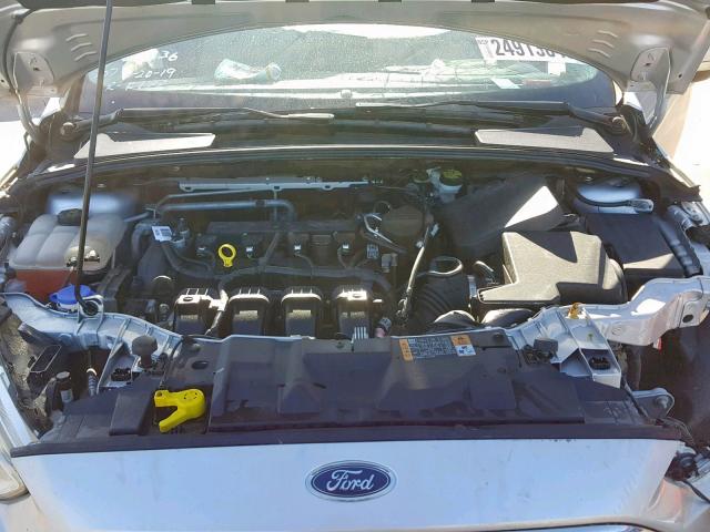 1FADP3J22FL219618 - 2015 FORD FOCUS TITA SILVER photo 7