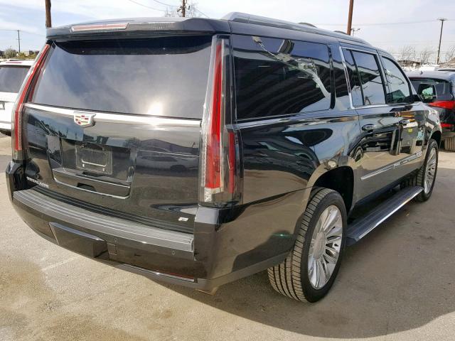 1GYS4UKJ8FR665527 - 2015 CADILLAC ESCALADE E BLACK photo 4