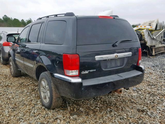 1A8HW58N37F586224 - 2007 CHRYSLER ASPEN LIMI BLACK photo 3
