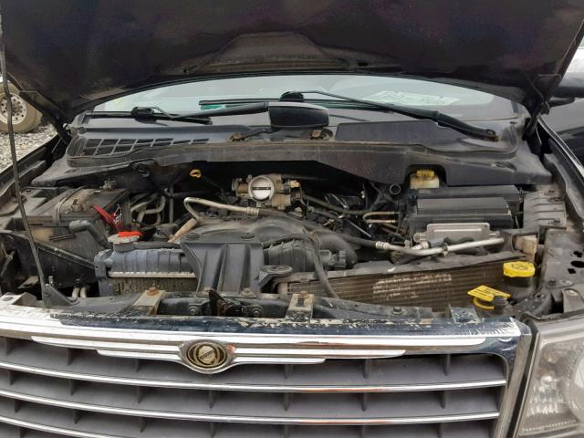 1A8HW58N37F586224 - 2007 CHRYSLER ASPEN LIMI BLACK photo 7