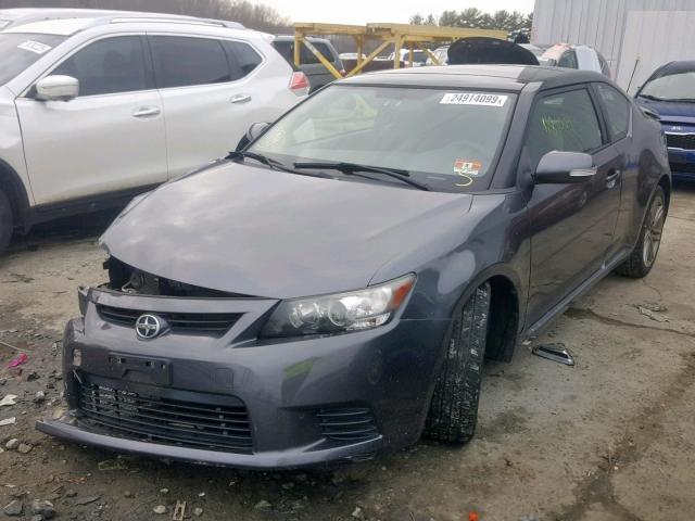 JTKJF5C71B3008725 - 2011 TOYOTA SCION TC 灰色 照片 2