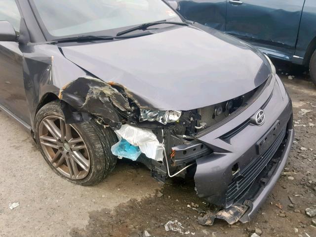 JTKJF5C71B3008725 - 2011 TOYOTA SCION TC 灰色 照片 9