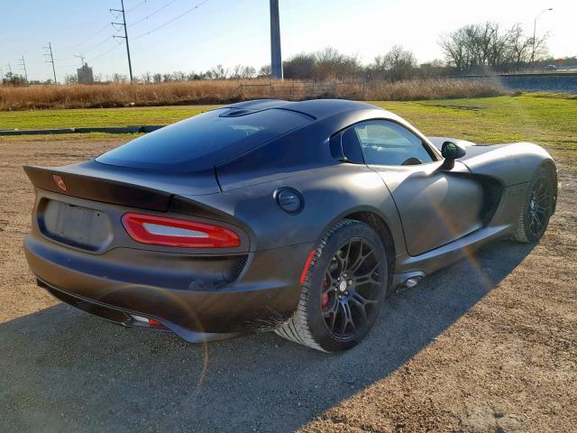 1C3BDEDZ8HV500669 - 2017 DODGE VIPER GTC BLACK photo 4