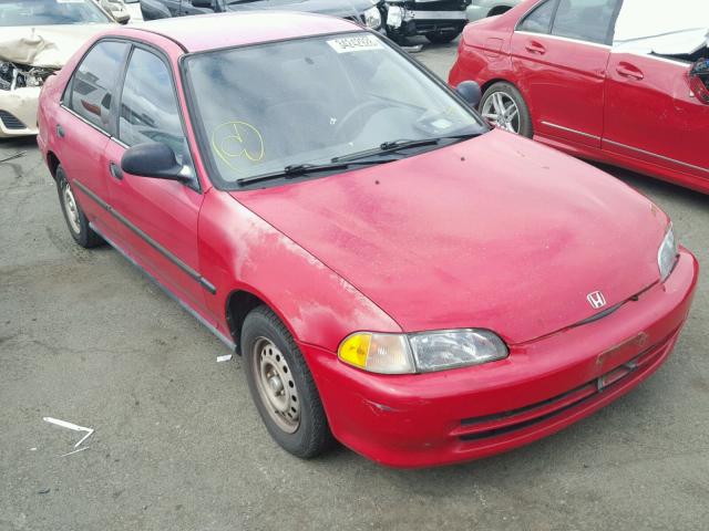 JHMEG8647SS017989 - 1995 HONDA CIVIC DX RED photo 1