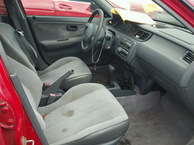 JHMEG8647SS017989 - 1995 HONDA CIVIC DX RED photo 5