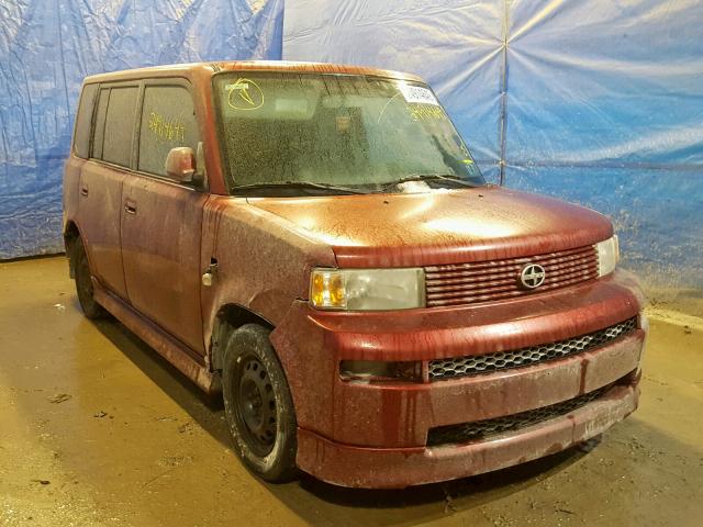 JTLKT334164074338 - 2006 TOYOTA SCION XB Марун фото 1