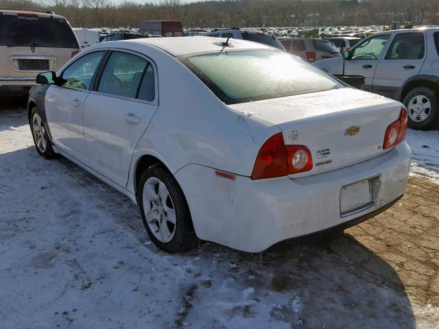 1G1ZG57B69F181082 - 2009 CHEVROLET MALIBU LS 白色 照片 3