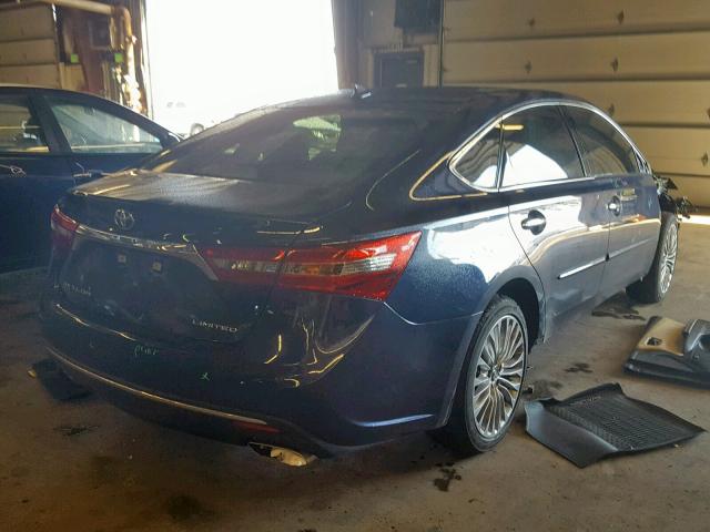 4T1BK1EB5JU273458 - 2018 TOYOTA AVALON XLE BLACK photo 4