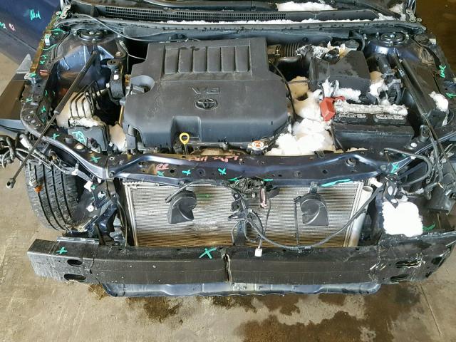 4T1BK1EB5JU273458 - 2018 TOYOTA AVALON XLE BLACK photo 7