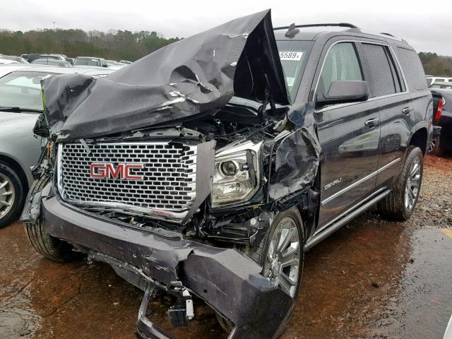 1GKS2CKJ9FR653669 - 2015 GMC YUKON DENA BLACK photo 2