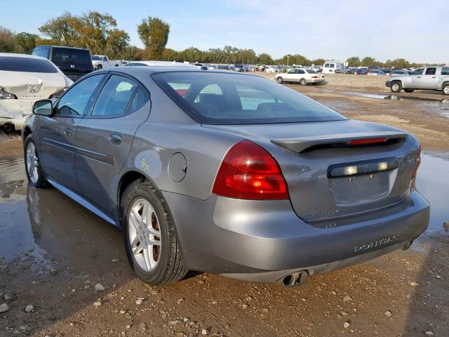 2G2WR554571144963 - 2007 PONTIAC GRAND PRIX CHARCOAL photo 3