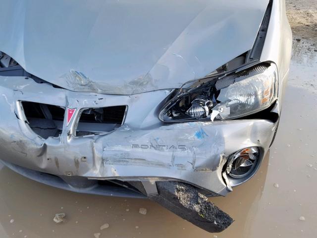 2G2WR554571144963 - 2007 PONTIAC GRAND PRIX CHARCOAL photo 9