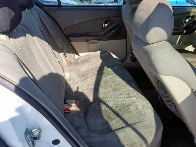 1G1ZS58F48F123745 - 2008 CHEVROLET MALIBU LS Ақ фото 6