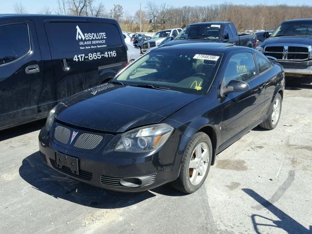1G2AL15F877194202 - 2007 PONTIAC G5 BLACK photo 2
