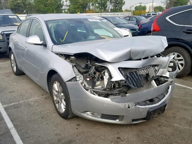 2G4GR5ERXC9168260 - 2012 BUICK REGAL SILVER photo 1