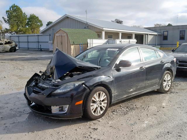 1YVHP82A895M35815 - 2009 MAZDA MAZDA 6 BLACK photo 2