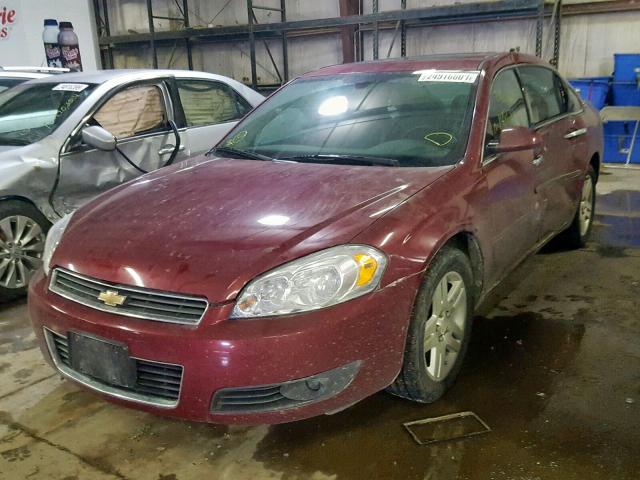 2G1WU58R179267588 - 2007 CHEVROLET IMPALA LTZ MAROON photo 2