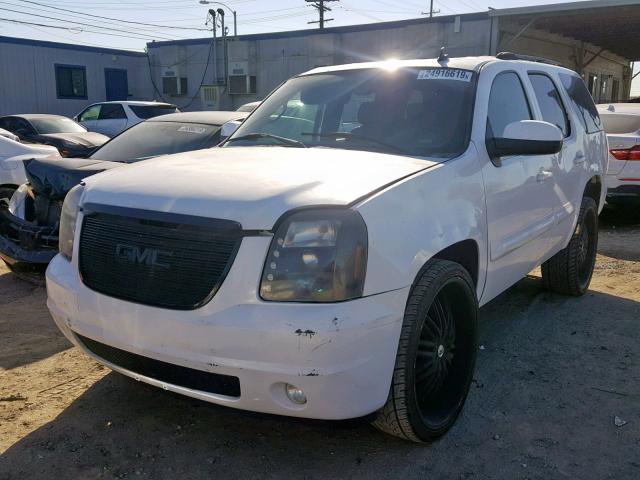 1GKFC13J37R187529 - 2007 GMC YUKON WHITE photo 2