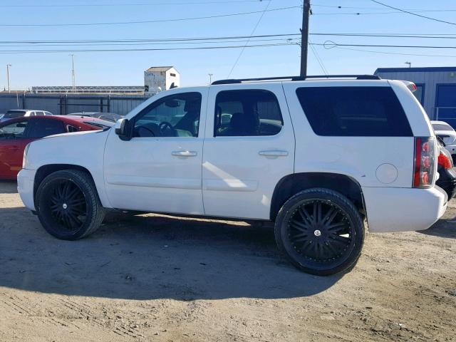 1GKFC13J37R187529 - 2007 GMC YUKON WHITE photo 9