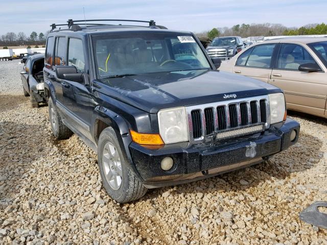 1J8HG58N96C155822 - 2006 JEEP COMMANDER შავი ფოტო 1