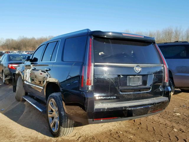 1GYS4CKJ4FR277589 - 2015 CADILLAC ESCALADE P BLACK photo 3