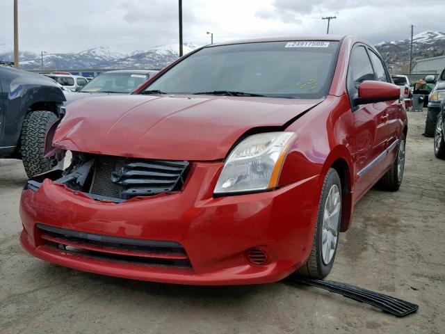 3N1AB6AP4CL680637 - 2012 NISSAN SENTRA 2.0 RED photo 2