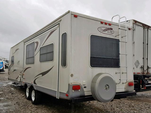 4WYT61P2981407710 - 2008 TRAIL KING TRAIL LITE WHITE photo 3