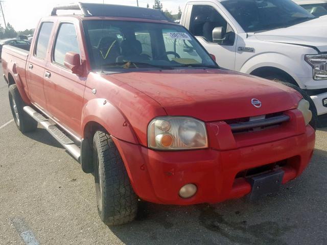 1N6ED29X43C434072 - 2003 NISSAN FRONTIER C RED photo 1