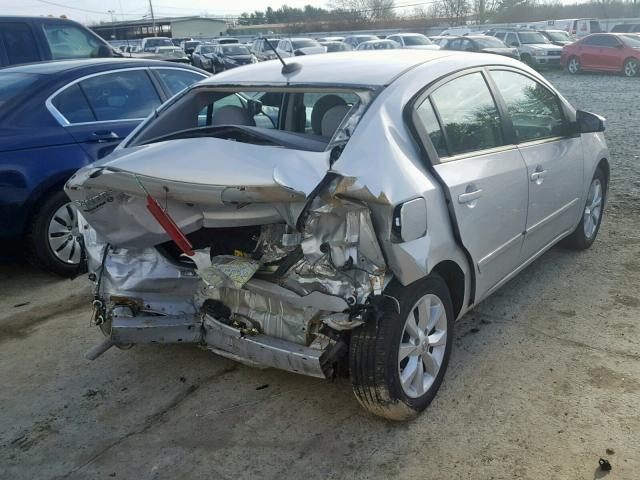 3N1AB6AP5BL654014 - 2011 NISSAN SENTRA 2.0 SILVER photo 4