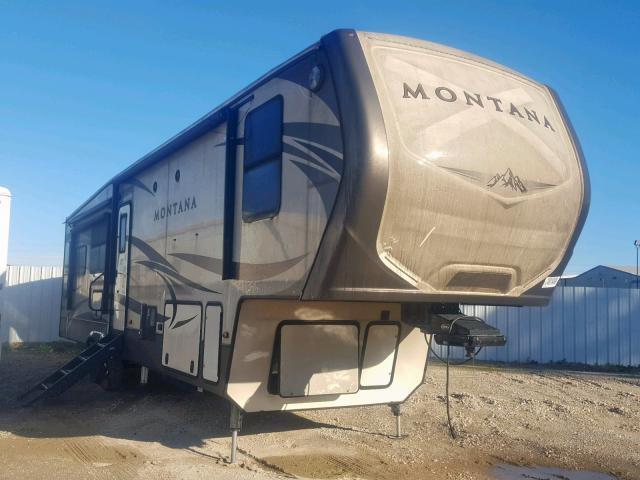 4YDF37228H4703095 - 2017 KEYSTONE MONTANA WHITE photo 1