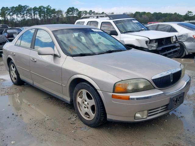 1LNHM86S31Y721295 - 2001 LINCOLN LS GOLD photo 1