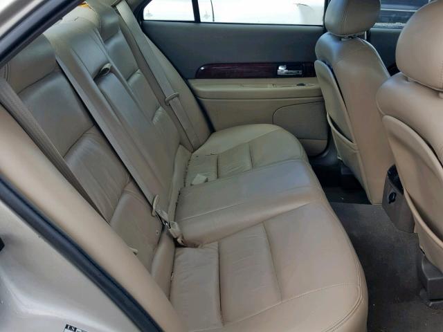 1LNHM86S31Y721295 - 2001 LINCOLN LS GOLD photo 6