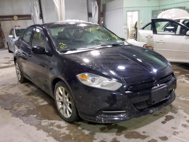 1C3CDFBAXDD148864 - 2013 DODGE DART SXT BLACK photo 1