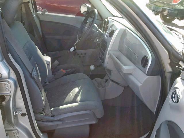 3A8FY48B78T105559 - 2008 CHRYSLER PT CRUISER SILVER photo 5