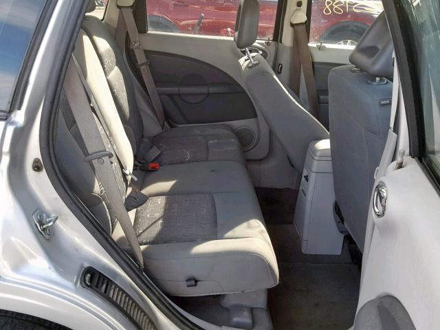 3A8FY48B78T105559 - 2008 CHRYSLER PT CRUISER SILVER photo 6