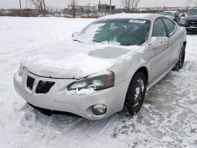 2G2WP552861118473 - 2006 PONTIAC GRAND PRIX SILVER photo 2
