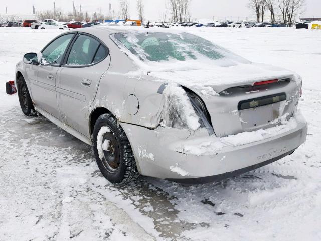 2G2WP552861118473 - 2006 PONTIAC GRAND PRIX SILVER photo 3
