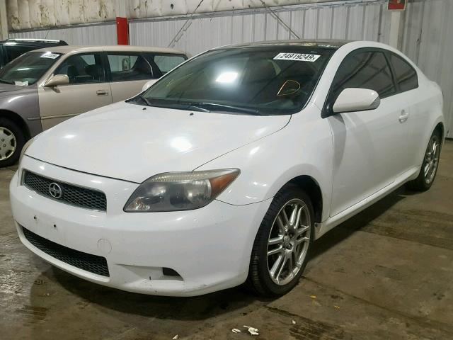 JTKDE177770207287 - 2007 TOYOTA SCION TC 白色 照片 2