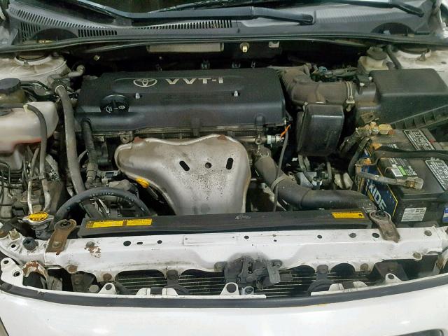 JTKDE177770207287 - 2007 TOYOTA SCION TC 白色 照片 7