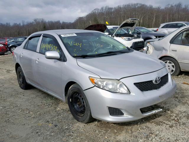 2T1BU4EE4AL500789 - 2010 TOYOTA COROLLA/S/ SILVER photo 1