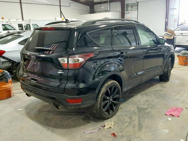 1FMCU9GD3JUB43271 - 2018 FORD ESCAPE SE BLACK photo 4