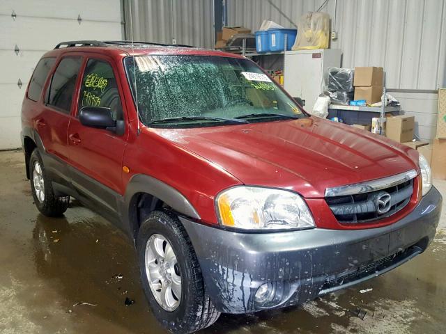 4F2CZ96183KM22789 - 2003 MAZDA TRIBUTE ES RED photo 1