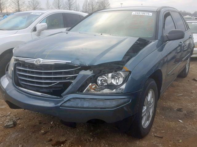 2C8GM68405R448179 - 2005 CHRYSLER PACIFICA T GREEN photo 2