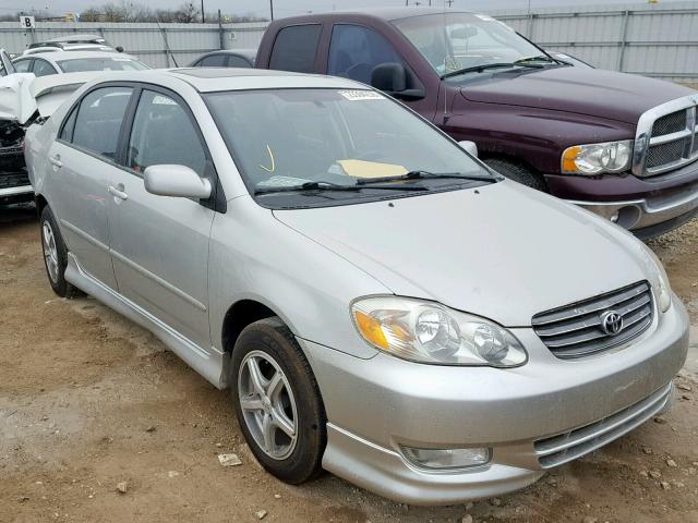 2T1BR32E84C267245 - 2004 TOYOTA COROLLA CE GRAY photo 1