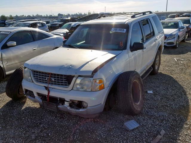 1FMDU75W52ZB54757 - 2002 FORD EXPLORER L WHITE photo 2