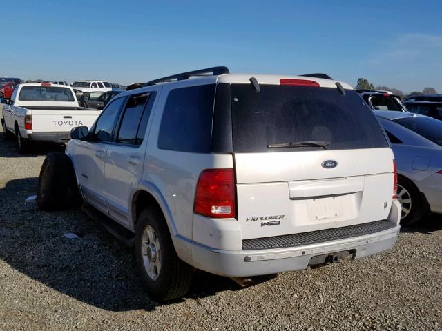 1FMDU75W52ZB54757 - 2002 FORD EXPLORER L WHITE photo 3