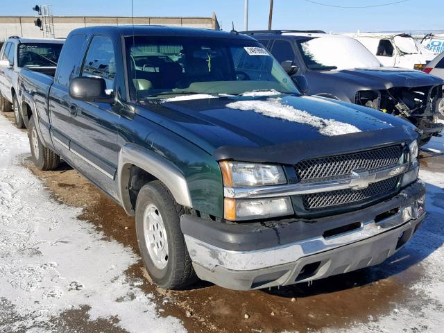 2GCEC19T231100089 - 2003 CHEVROLET SILVERADO GREEN photo 1